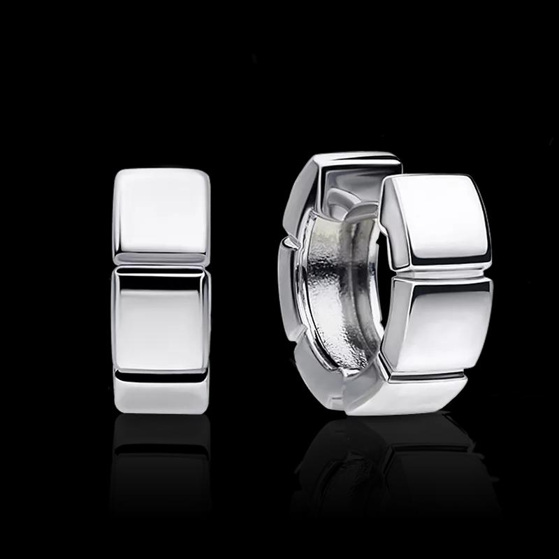 Серьги из белого золота