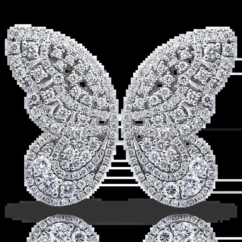 Серьги DIAMOND BUTTERFLIES
