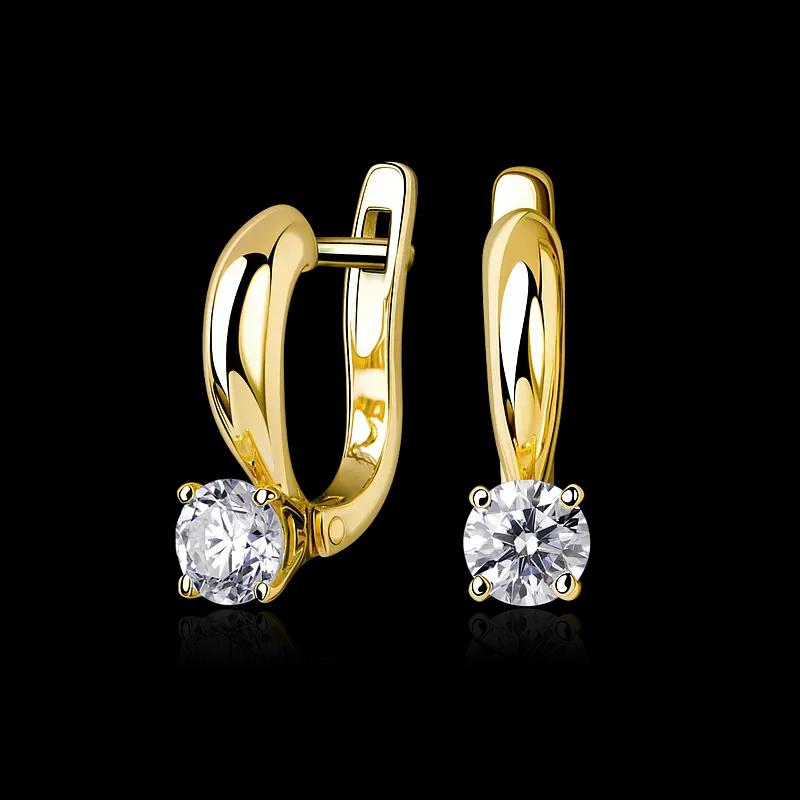 Серьги с бриллиантами