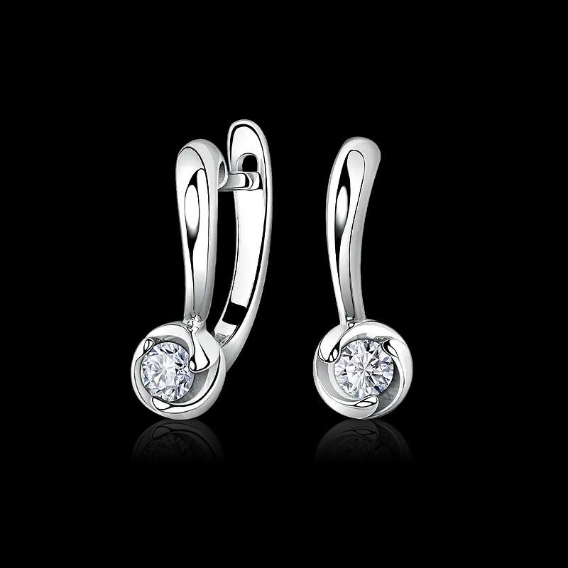 Серьги с бриллиантами
