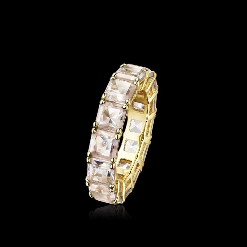 Кольцо с морганитами