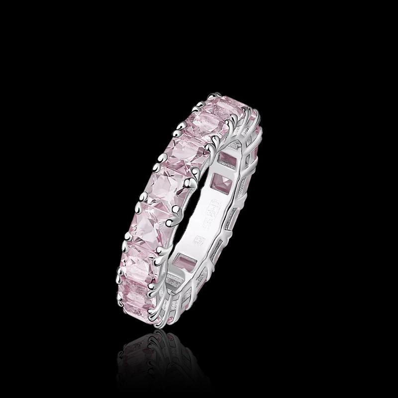 Кольцо с морганитами