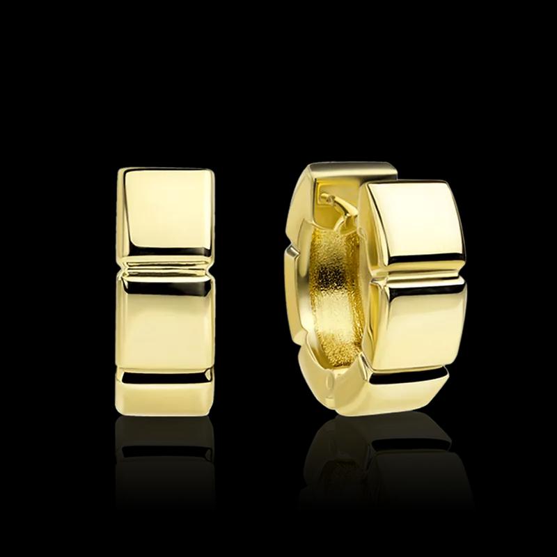 Серьги из желтого золота