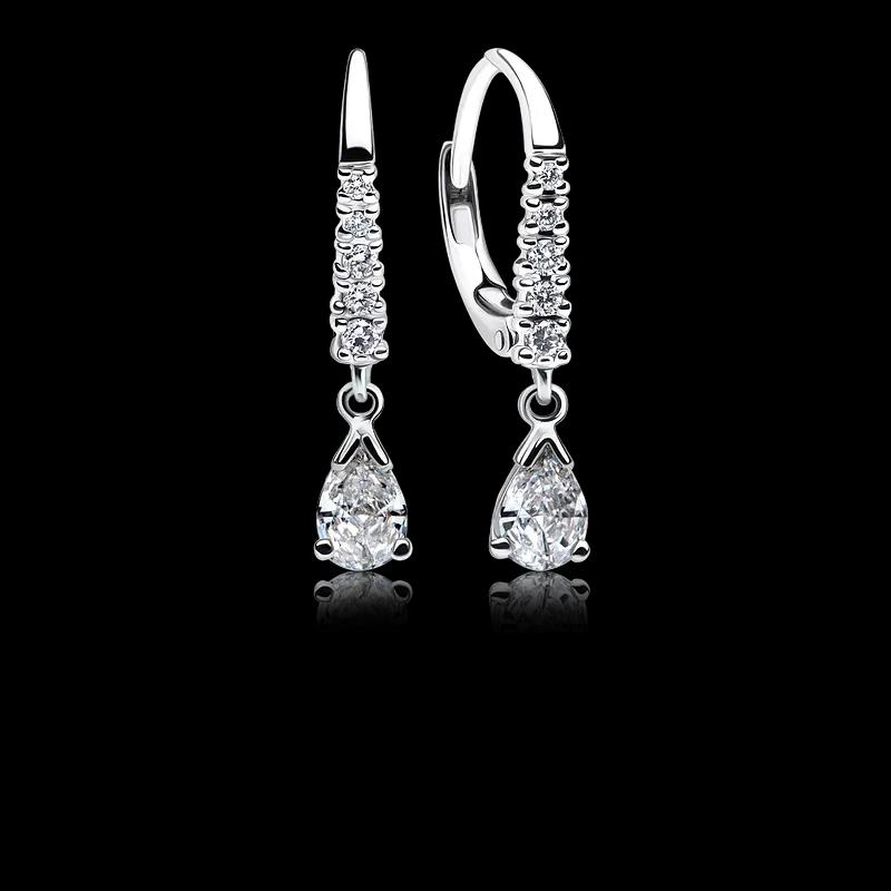 Серьги с бриллиантами
