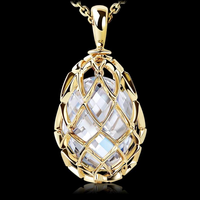 Подвеска с горным хрусталем