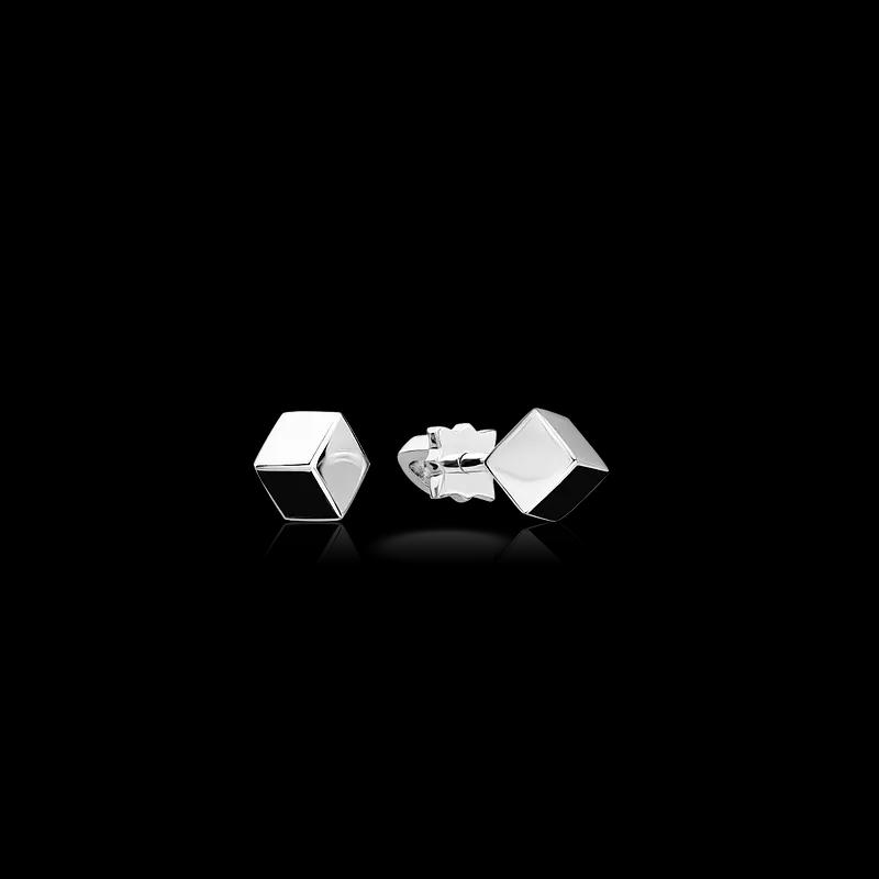 Пусеты CUBE из серебра